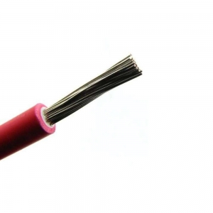 Przewód kabel solarny 1x6mm2, 0,6/1,5kV czerwony 1szt. = 1m odwijany z bębna 500m Elpar - wysyłka w 24h