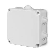 Puszka natynkowa Elektro-plast Nasielsk PK-2 0221-00 118x118x60mm z zaciskami 5-torowa dla Cu do 4mm2 IP55 odgałęźna hermetyczna biała - wysyłka w 24h