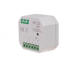 Przekaźnik elektromagnetyczny F&F PP-2Z-230V 2x16A 2NO 100-265V AC do puszki fi 60 - wysyłka w 24h