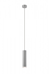Lamkur Franco 38322 lampa wisząca zwis 1x15W E27 srebrna/biała - wysyłka w 24h