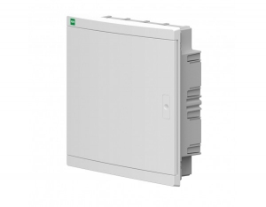 Rozdzielnica multimedialna PT Elegant RP 2x12 IP40 Elektro-Plast Nasielsk 2435-20 biała drzwi białe 1 płyta montażowa + patchpanel + gniazdo 16A 2P+Z - wysyłka w 24h