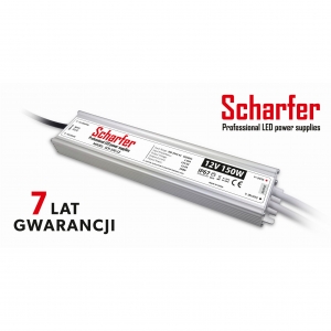 Prescot Scharfer SCH-150-12 zasilacz LED hermetyczny 12V 150W biały - wysyłka w 24h