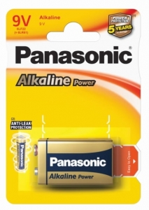 Bateria alkaliczna Panasonic 9V blister 1szt 6LR61/1BP - wysyłka w 24h