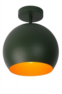 Lucide Bink 45150/01/33 plafon lampa sufitowa 1x40W E27 zielony - wysyłka w 24h