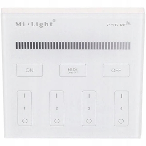 Prescot Milight T1 panel 4-strefy Mono 230V biały - wysyłka w 24h