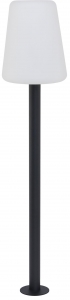 Lampa stojaca ogrodowa Nowodvorski Galaxy FL 1X40W E27 IP44 biała / grafit 9246 - wysyłka w 24h