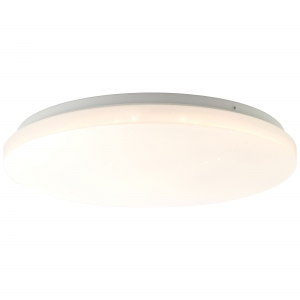 Brilliant Farica G97131/05 plafon lampa sufitowa 1x24W LED 3000K biały/biały - wysyłka w 24h